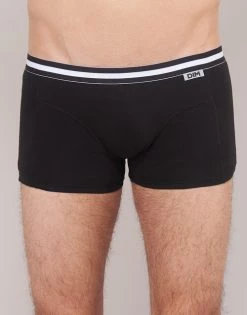 Sous-vêtements Homme Boxers DIM ECODIM COTON X 4 Noir -Boxers Homme Soldes 15221803 500 D