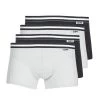Sous-vêtements Homme Boxers DIM ECODIM COTON X 4 Noir / Gris