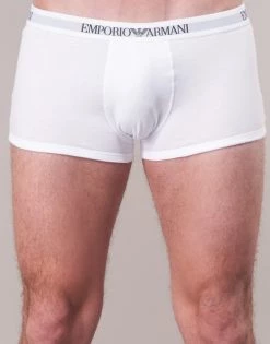 Sous-vêtements Homme Boxers Emporio Armani CC722-PACK DE 3 Blanc -Boxers Homme Soldes 15263419 500 D