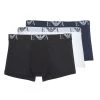 Sous-vêtements Homme Boxers Emporio Armani CC715-PACK DE 3 Blanc / Noir / Marine