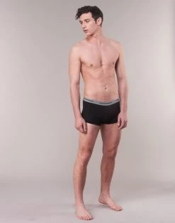 Sous-vêtements Homme Boxers Emporio Armani CC717-PACK DE 3 Blanc / Noir / Gris -Boxers Homme Soldes 15263425 500 C