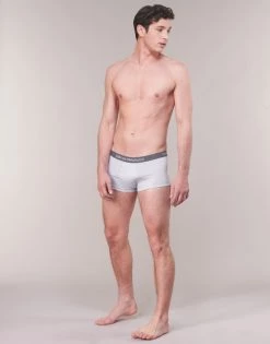 Sous-vêtements Homme Boxers Emporio Armani CC722-PACK DE 3 Marine / Gris / Noir -Boxers Homme Soldes 15263434 500 C