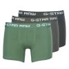 Sous-vêtements Homme Boxers G-Star Raw CLASSIC TRUNK CLR 3 PACK Noir / Vert