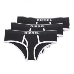 Sous-vêtements Femme Culottes & slips Diesel UFPN-OXY PACK DE 3 Noir