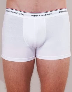 Sous-vêtements Homme Boxers Tommy Hilfiger PREMIUM ESSENTIALS-X3 Blanc -Boxers Homme Soldes 15669160 500 D