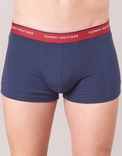 Sous-vêtements Homme Boxers Tommy Hilfiger PREMIUM ESSENTIALS-X3 Marine -Boxers Homme Soldes 15669167 500 D