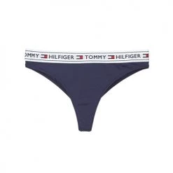 Sous-vêtements Femme Tangas Tommy Hilfiger AUTHENTIC COTTON-UW0UW00723 Marine