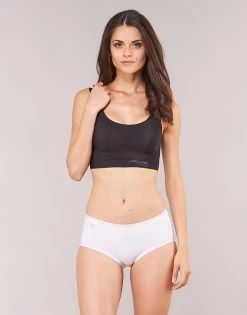 Sous-vêtements Femme Culottes & slips Sloggi BASIC+ X 4 Blanc 5 Sous-vêtements Femme Culottes & slips Sloggi BASIC+ X 4 Blanc -Boxers Homme Soldes 15704360 500 B