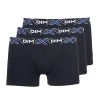 Sous-vêtements Homme Boxers DIM X-TEMP BOXER x3 Noir
