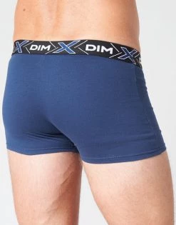 Sous-vêtements Homme Boxers DIM X-TEMP BOXER x3 Bleu / Marine / Noir -Boxers Homme Soldes 16184356 500 D