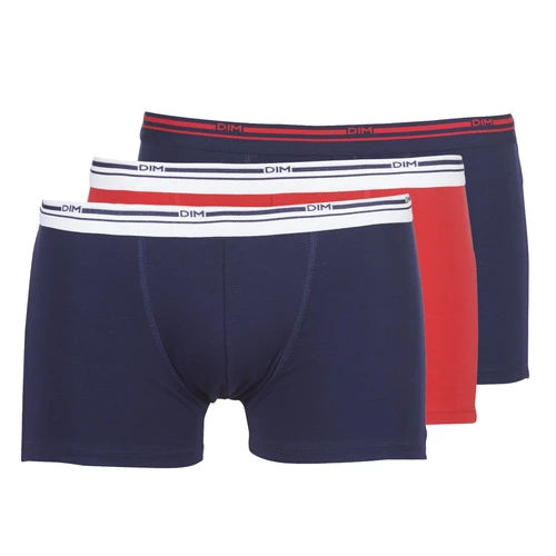 Sous-vêtements Homme Boxers DIM DAILY COLORS BOXER x3 Bleu / Rouge 1 Sous-vêtements Homme Boxers DIM DAILY COLORS BOXER x3 Bleu / Rouge