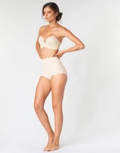 Sous-vêtements Femme Bandeaux & bretelles amovibles WONDERBRA ULTIMATE STRAPLESS Beige -Boxers Homme Soldes 16201280 500 C