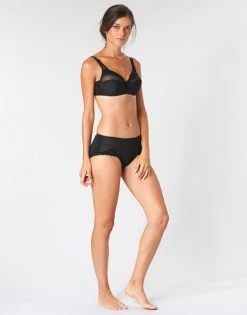 Sous-vêtements Femme Emboitants PLAYTEX FLEUR Noir -Boxers Homme Soldes 16212941 500 C