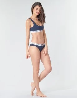 Sous-vêtements Femme Brassières Tommy Hilfiger ORGANIC COTTON Marine -Boxers Homme Soldes 16218764 500 C