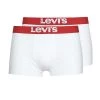 Sous-vêtements Homme Boxers Levi's MEN SOLID TRUNK PACK X2 Blanc