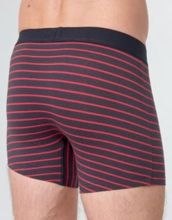Sous-vêtements Homme Boxers Levi's MEN VINTAGE PACK X2 Rouge / Noir -Boxers Homme Soldes 16219033 500 D