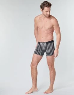 Sous-vêtements Homme Boxers Levi's MEN VINTAGE PACK X2 Noir -Boxers Homme Soldes 16219034 500 C