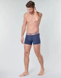 Sous-vêtements Homme Boxers Levi's MEN SPRTSWR PACK X2 Marine -Boxers Homme Soldes 16219037 500 C