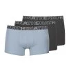 Sous-vêtements Homme Boxers Athena BASIC COLOR X3 Noir / Gris / Noir