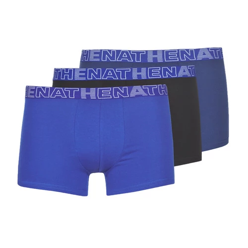 Sous-vêtements Homme Boxers Athena BASIC COLOR X3 Bleu 1 Sous-vêtements Homme Boxers Athena BASIC COLOR X3 Bleu