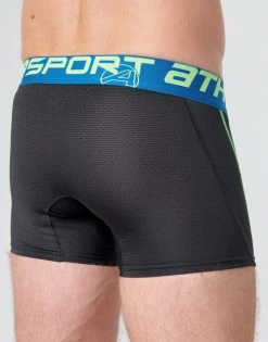 Sous-vêtements Homme Boxers Athena AIR PERFORMANCE X2 Noir / Bleu -Boxers Homme Soldes 16462034 500 D
