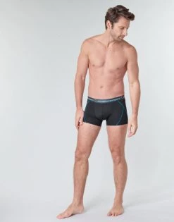 Sous-vêtements Homme Boxers Athena TRAINING X3 Noir -Boxers Homme Soldes 16462038 500 C