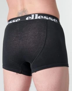 Sous-vêtements Homme Boxers Ellesse HALI PACK X3 Noir / Gris / Blanc -Boxers Homme Soldes 16486934 500 D