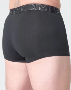 Sous-vêtements Homme Boxers Hom HOM BOXERLINES BOXER BRIEF HO1 PACK X2 Noir -Boxers Homme Soldes 17070176 500 D
