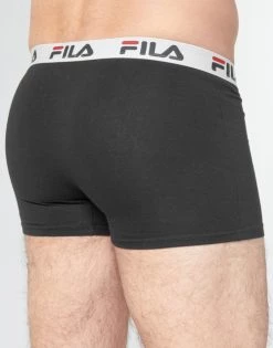 Sous-vêtements Homme Boxers Fila FI-1BCX4 Marine / Gris -Boxers Homme Soldes 17143696 500 D