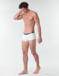 Sous-vêtements Homme Boxers Hom BERTRAND TRUNK Blanc -Boxers Homme Soldes 17628407 500 C