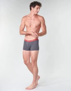 Sous-vêtements Homme Boxers DIM COTON STRETCH PACK X3 Gris / Rouge / Noir 6 Sous-vêtements Homme Boxers DIM COTON STRETCH PACK X3 Gris / Rouge / Noir -Boxers Homme Soldes 17815830 500 C