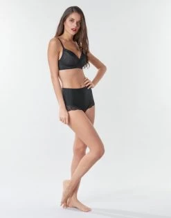 Sous-vêtements Femme Triangles / Sans armatures Triumph FIT SMART Noir -Boxers Homme Soldes 17816962 500 C