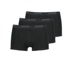 Sous-vêtements Homme Boxers Sloggi BOXER SHORT X3 Noir