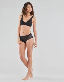 Sous-vêtements Femme Culottes & slips Sloggi ZERO FEEL LACE Noir -Boxers Homme Soldes 18841491 500 C