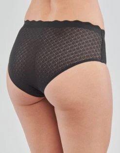 Sous-vêtements Femme Culottes & slips Sloggi ZERO FEEL LACE Noir -Boxers Homme Soldes 18841491 500 D
