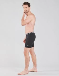 Sous-vêtements Homme Boxers Nike EVERYDAY COTTON STRTCH X3 Noir -Boxers Homme Soldes 18841967 500 C