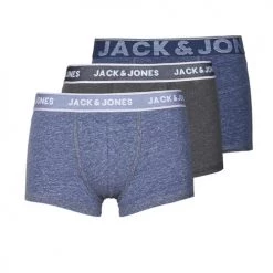 Sous-vêtements Homme Boxers Jack & Jones JACDENIM X3 Bleu / Gris / Gris