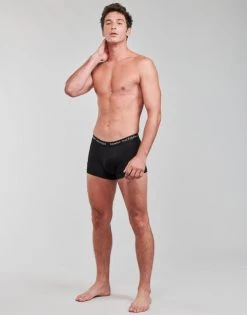 Sous-vêtements Homme Boxers Tommy Hilfiger TRUNK X3 Noir -Boxers Homme Soldes 18873521 500 C