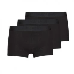 Sous-vêtements Homme Boxers Superdry TRUNK X3 Noir / Noir / Noir