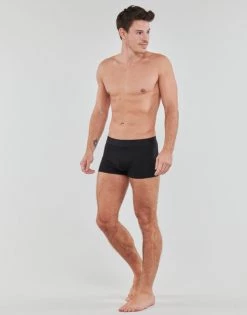 Sous-vêtements Homme Boxers Superdry TRUNK X3 Noir / Noir / Noir -Boxers Homme Soldes 19823880 500 C