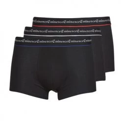 Sous-vêtements Homme Boxers Eminence LE33 X3 Noir / Noir / Noir
