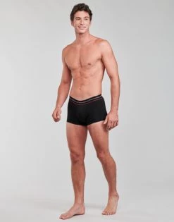 Sous-vêtements Homme Boxers Eminence LE33 X3 Noir / Noir / Noir -Boxers Homme Soldes 19865549 500 C