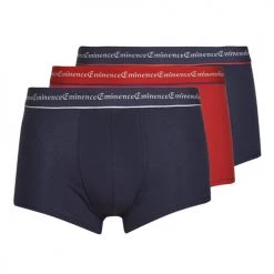 Sous-vêtements Homme Boxers Eminence LE33 X3 Marine / Rouge / Marine