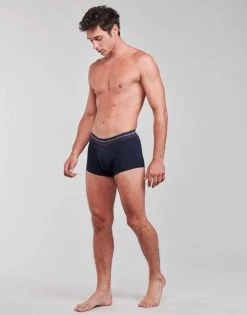 Sous-vêtements Homme Boxers Eminence LE33 X3 Marine / Rouge / Marine -Boxers Homme Soldes 19865550 500 C