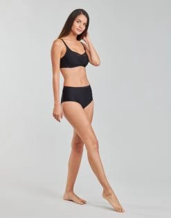 Sous-vêtements Femme Triangles / Sans armatures Triumph FIT SMART SHAPE Noir -Boxers Homme Soldes 20106934 500 C