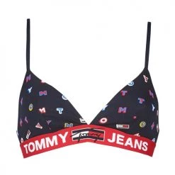 Sous-vêtements Femme Triangles / Sans armatures Tommy Hilfiger BRALETTE Marine