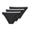 Sous-vêtements Femme Culottes & slips Tommy Hilfiger BIKINI X3 Noir