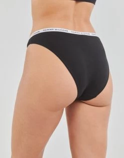 Sous-vêtements Femme Culottes & slips Tommy Hilfiger BIKINI X3 Noir -Boxers Homme Soldes 20127824 500 D