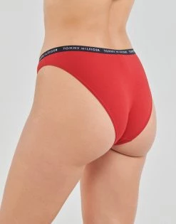 Sous-vêtements Femme Culottes & slips Tommy Hilfiger BIKINI X3 Marine / Rouge / Blanc -Boxers Homme Soldes 20127825 500 D