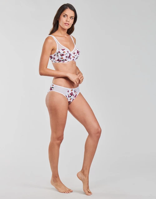 Sous-vêtements Femme Culottes & slips DIM GENEROUS COTON BIO Blanc 3 Sous-vêtements Femme Culottes & slips DIM GENEROUS COTON BIO Blanc – Image 3